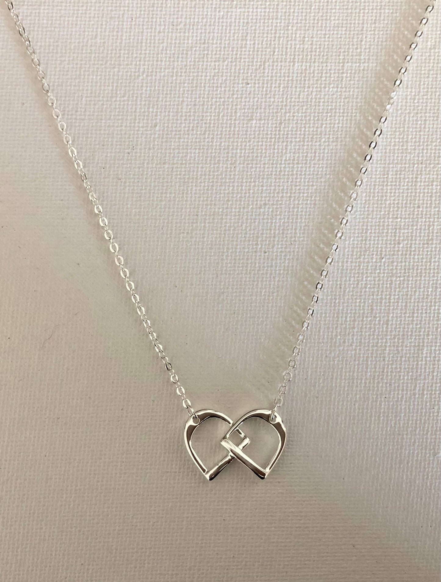 English Saddle Stirrup/Petite Necklace