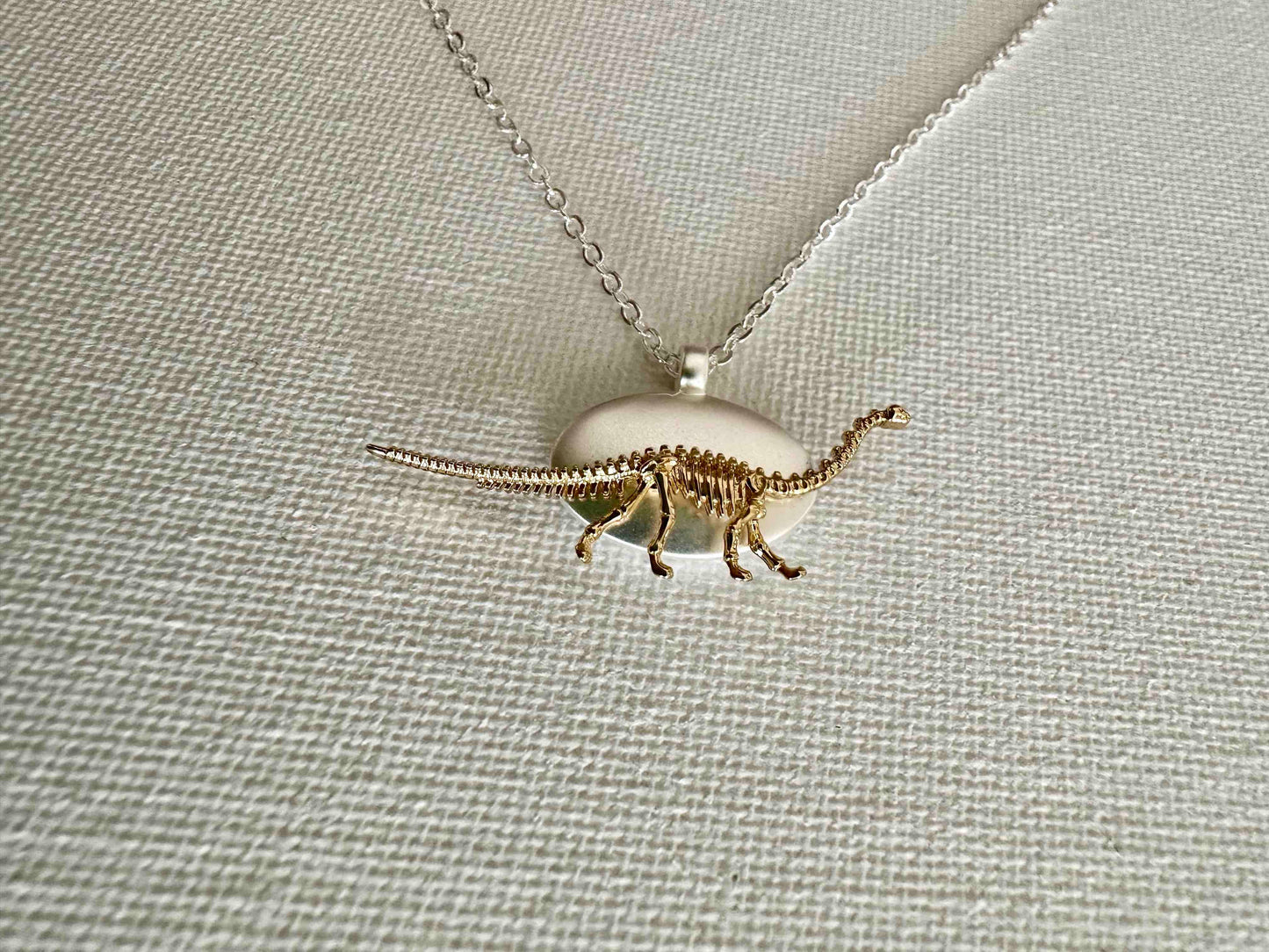 Dinosaur Skeleton Jewelry Necklace