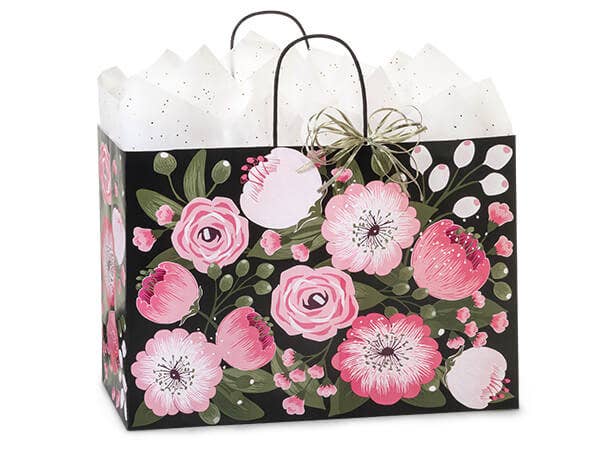 Moonlit Blooms Paper Retail Gift Bags