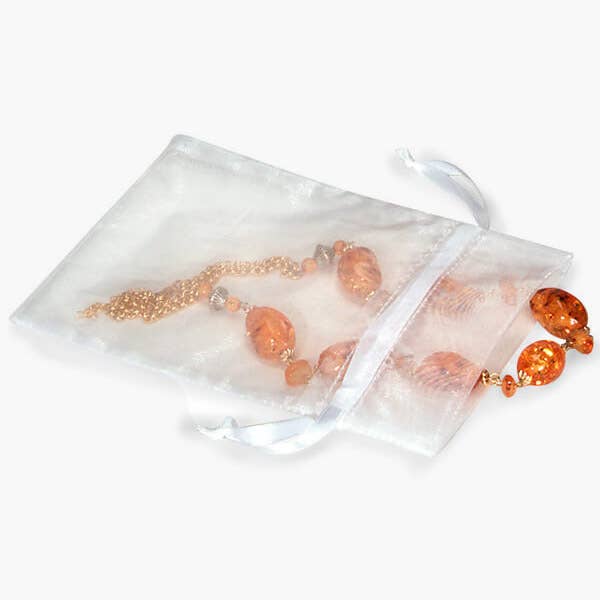Organza Sheer Bags with Satin Drawsting Ribbon