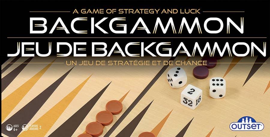 Backgammon (Plastic) - A Timeless Game of Strategy & Chance