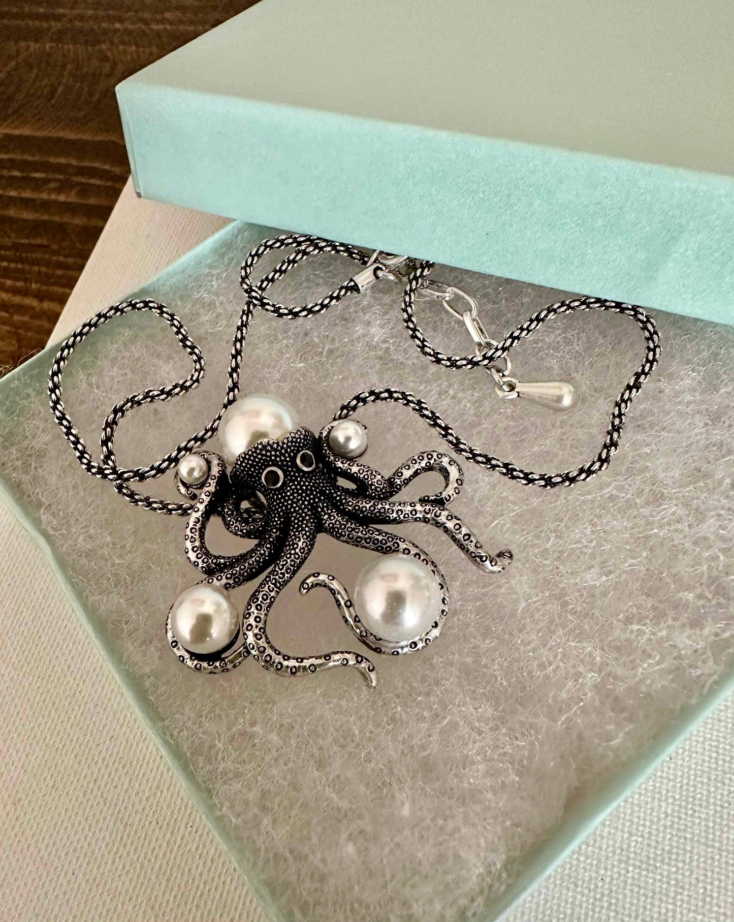 Octopus Necklace Jewelry