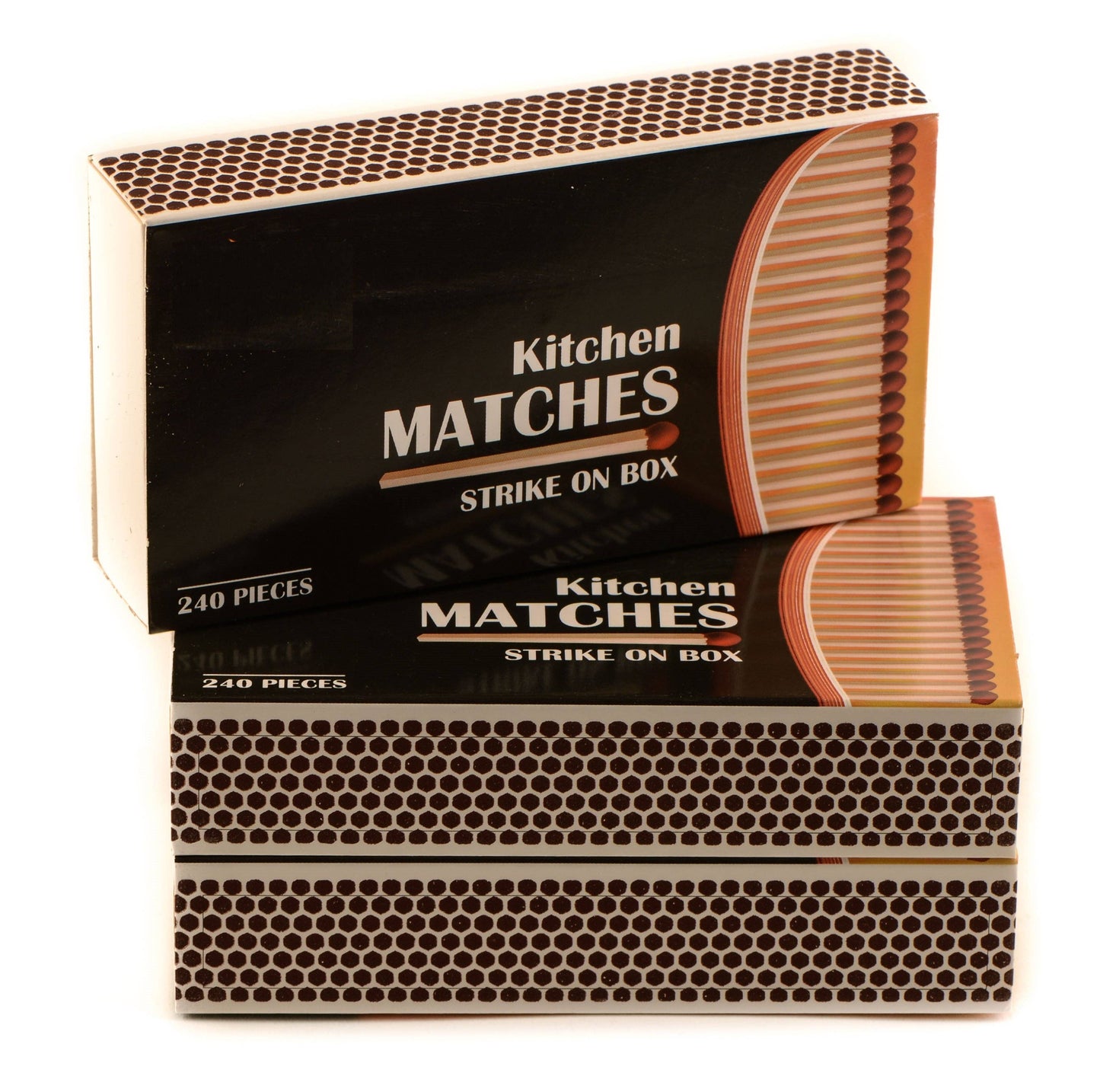 Wooden Strike on Box Matches - 240 Count Per Box - Kitchen