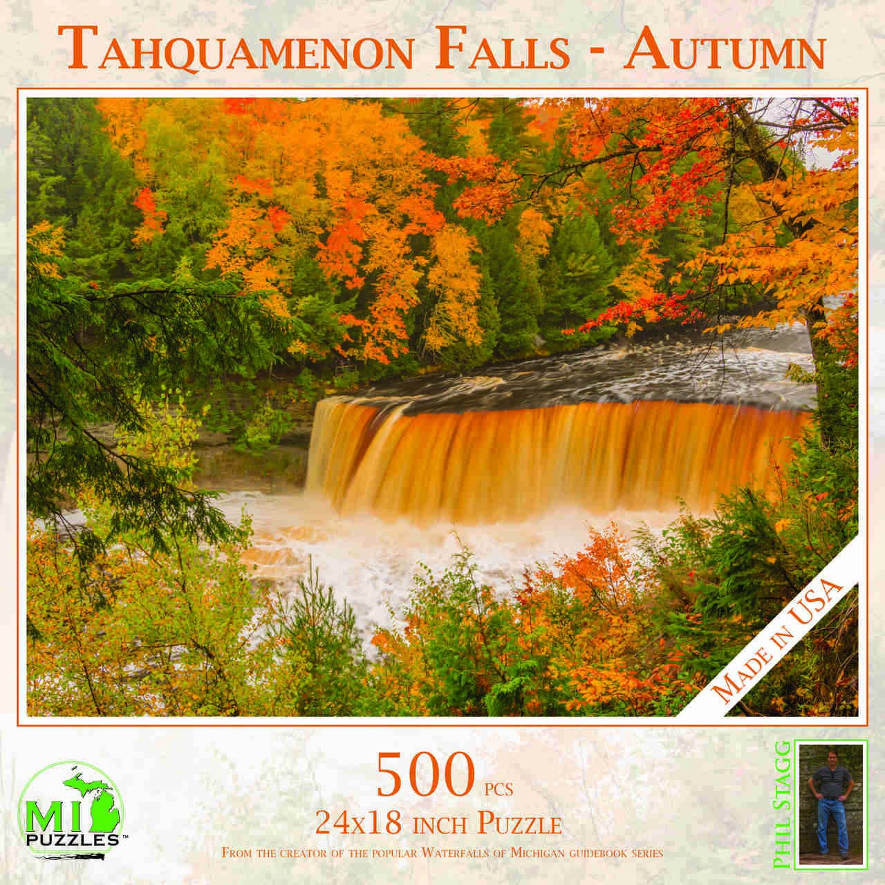 Tahquamenon Falls - Autumn - 500 Piece Puzzle